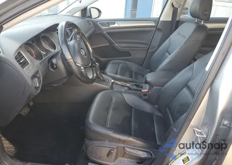 2017 Volkswagen Golf Sportwagen S from USA, damaged, VIN 3VWC17AU0HM535288